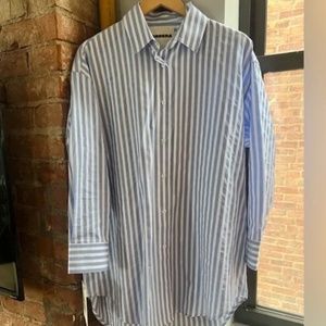 NWOT Cordera Masculine Stripe Shirt
